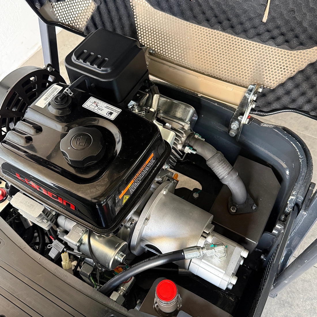Minikoparka gąsienicowa Meyer EX7 PRO (skrętne ramię + silnik Loncin) - Image 19