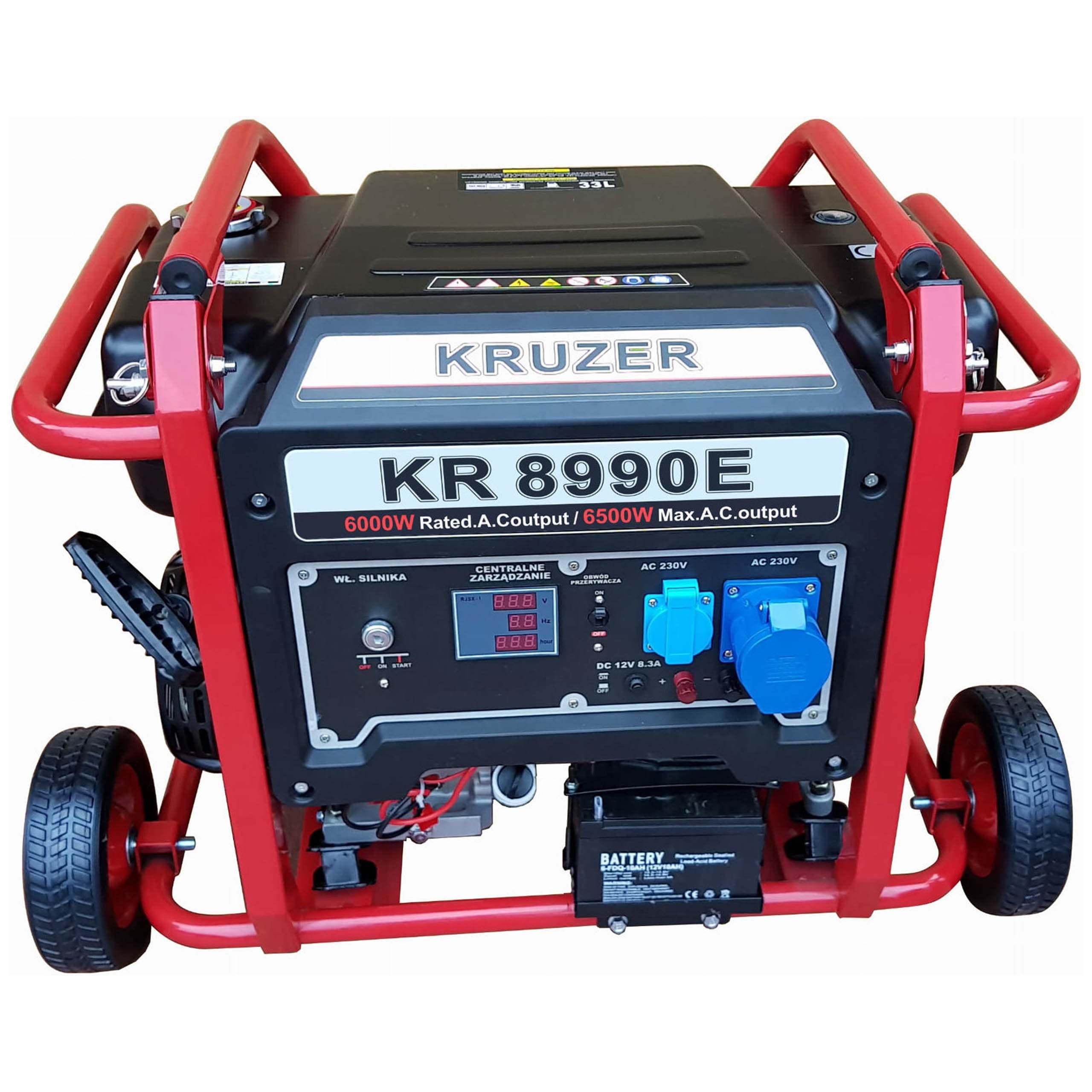 Agregat prądotwórczy Kruzer KR 8990E