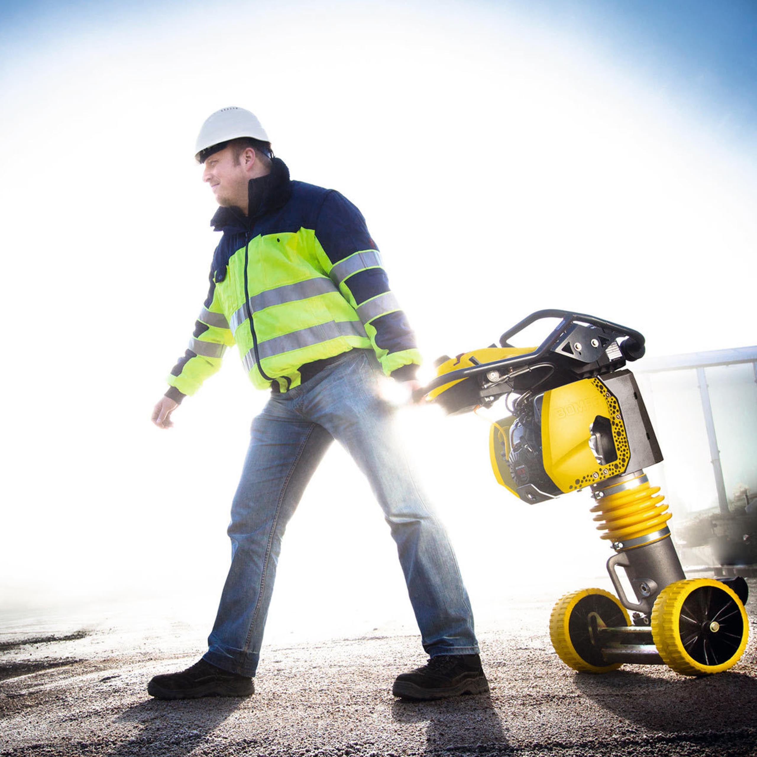 Zagęszczarka stopowa Skoczek Bomag BT 65 - Image 5