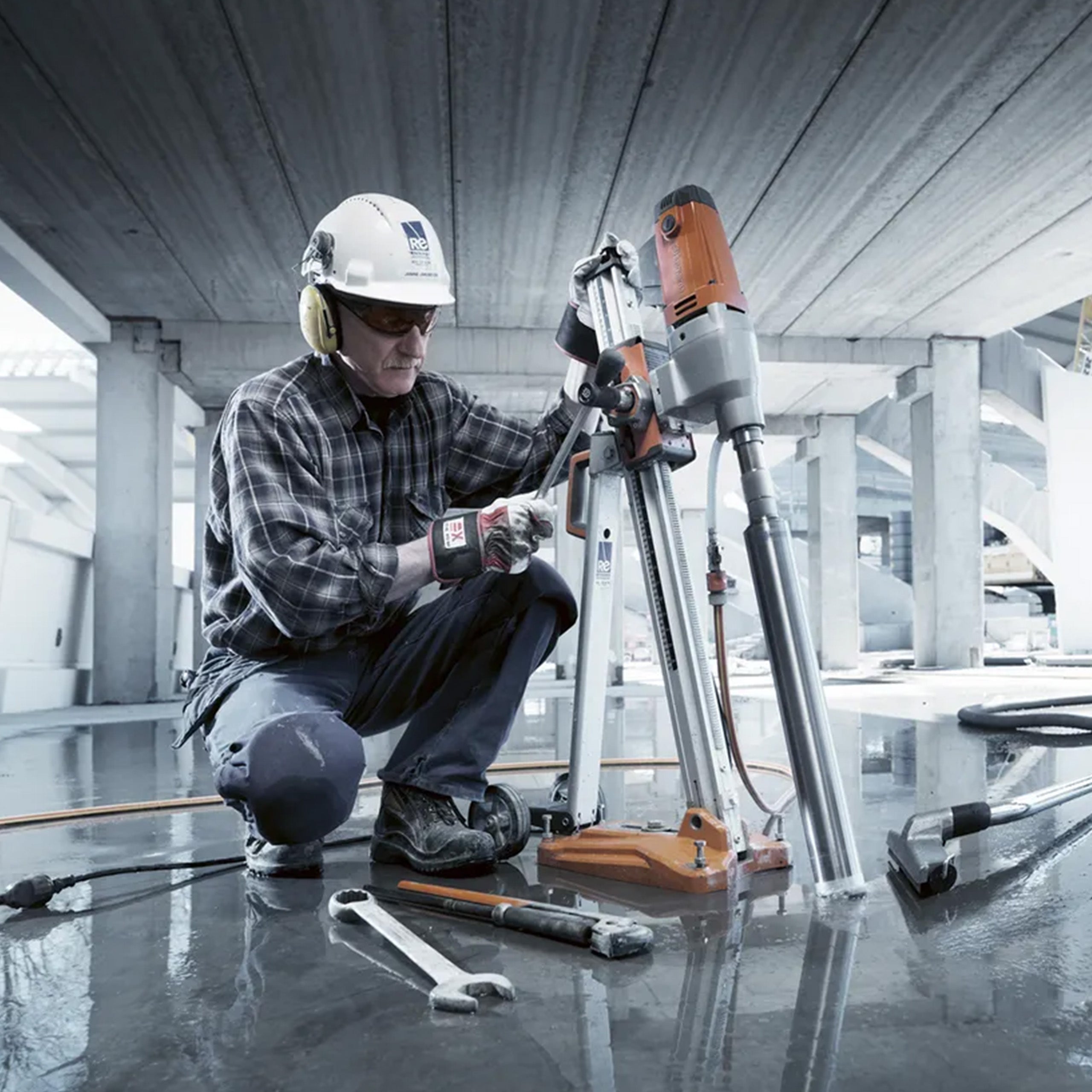 WIERTNICA HUSQVARNA + STATYW DMS 240 - Image 5