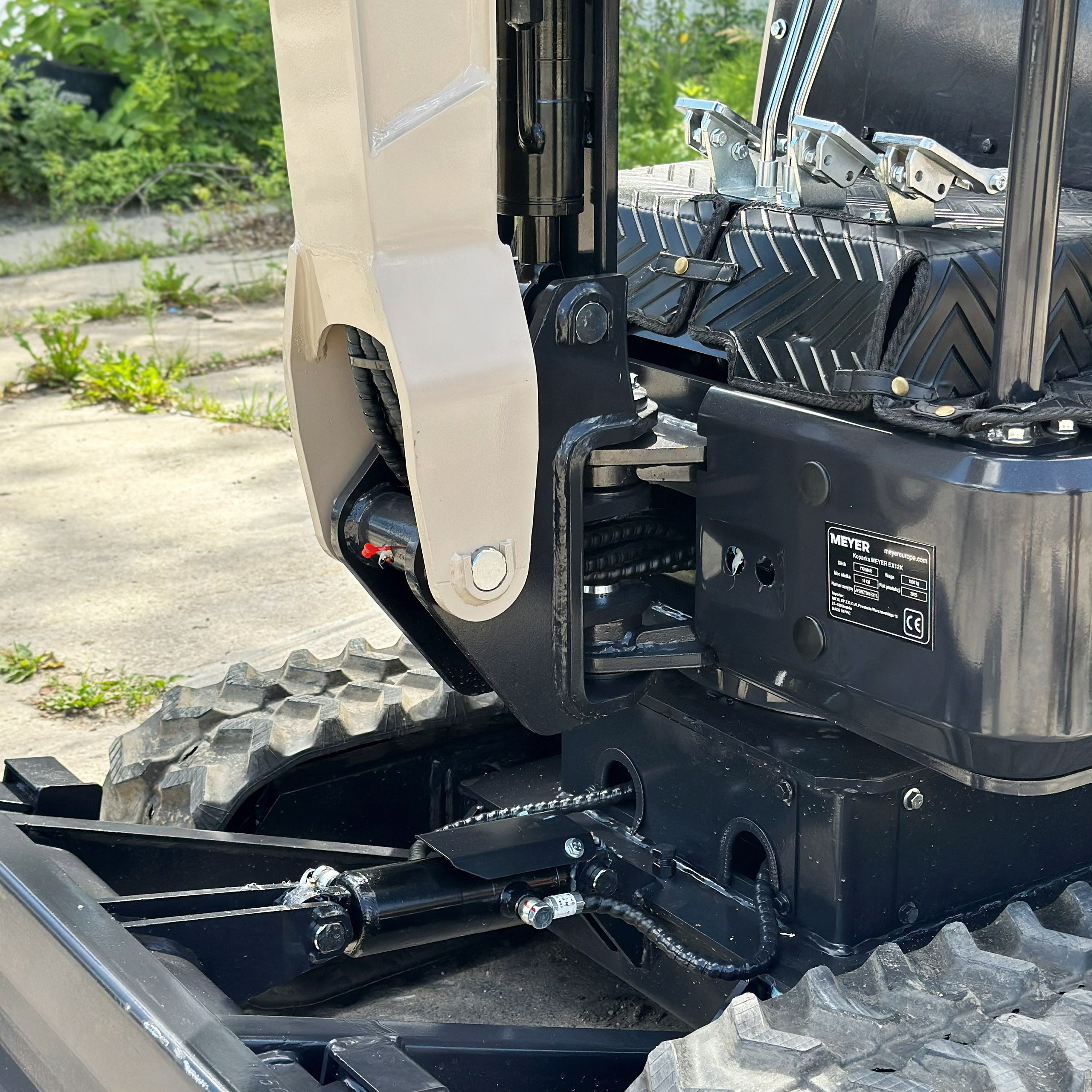 MINIKOPARKA GĄSIENICOWA MEYER EX15 z rozsuwanymi gąsienicami + skrętne ramię + JOYSTICK - Image 5