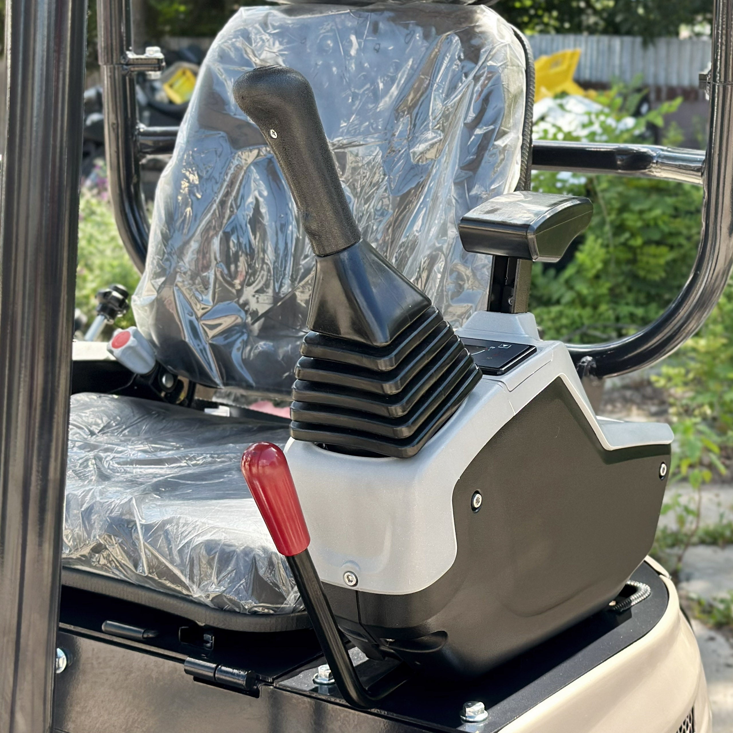 MINIKOPARKA GĄSIENICOWA MEYER EX15 z rozsuwanymi gąsienicami + skrętne ramię + JOYSTICK - Image 15