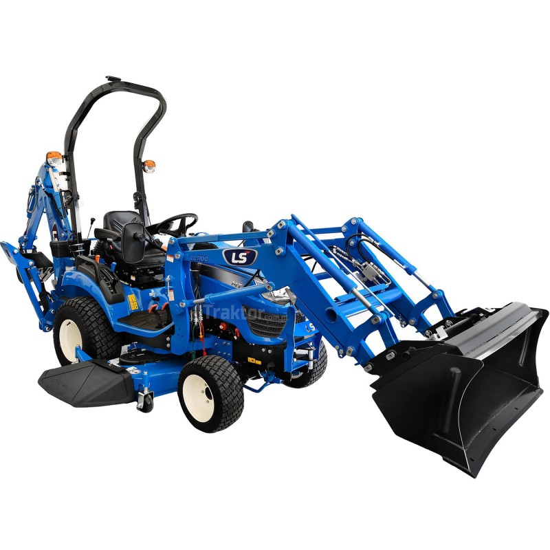 LS Tractor MT1.25 4×4 – 24.7 KM / TURF + koparka LB1107 + ładowacz TUR LL1100 + kosiarka LM1160 - obrazek 2