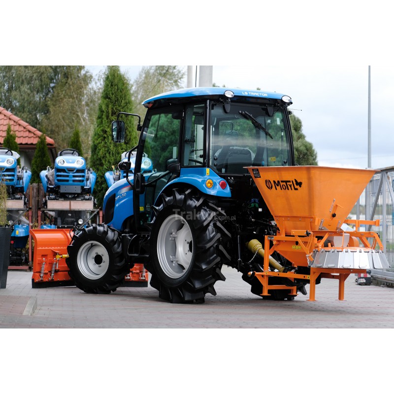 LS Tractor MT 3,50 mec 4×4 47 km / cab +pług do śniegu 180+ rozsiewacz motyl - obrazek 3