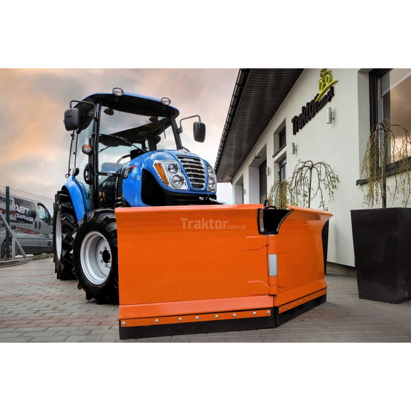 LS Tractor MT 3,50 mec 4×4 47 km / cab +pług do śniegu 180+ rozsiewacz motyl - obrazek 4