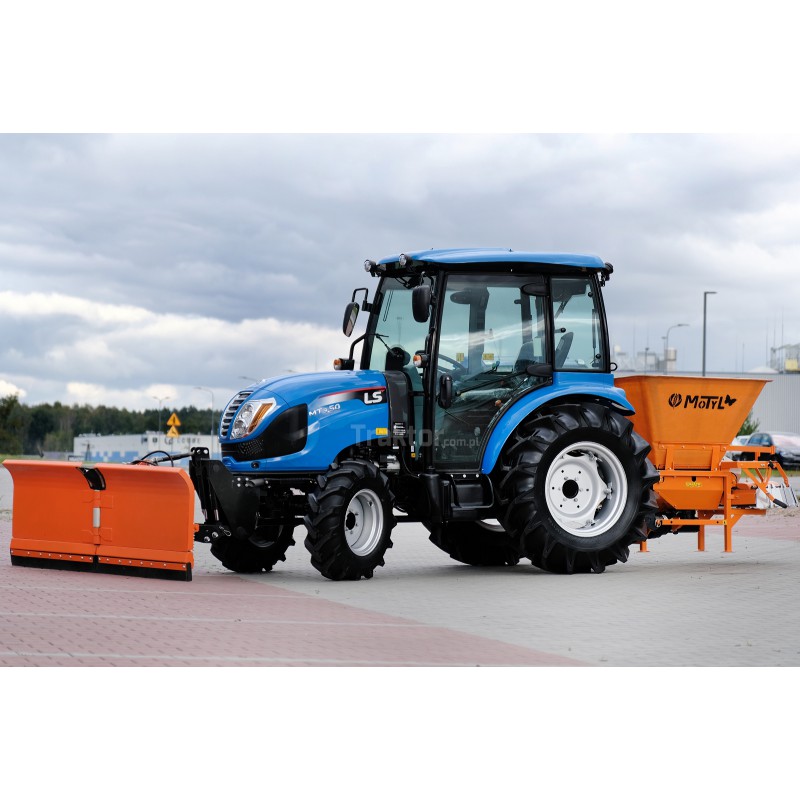LS Tractor MT 3,50 mec 4×4 47 km / cab +pług do śniegu 180+ rozsiewacz motyl - obrazek 5