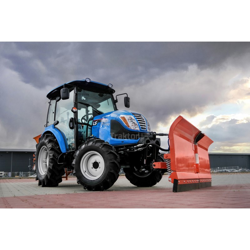 LS Tractor MT 3,50 mec 4×4 47 km / cab +pług do śniegu 180+ rozsiewacz motyl - obrazek 6