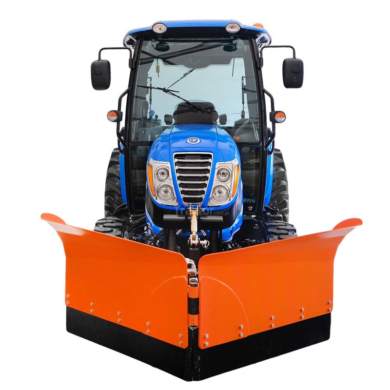 LS mt 3,40 Tractor MT 3.40 hst 4×4 cab + pług strzałkowy