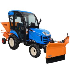 Traktor LS  XJ25 MEC 4X4 24,4 KM/CAB Posypywarka  motyl +pług śnieżny strzałkowy Vario 150