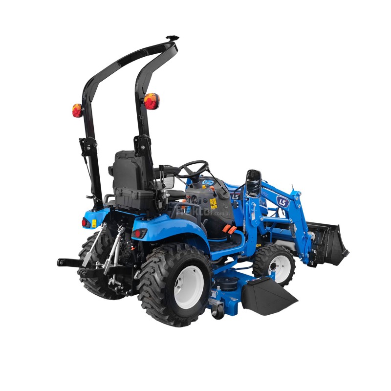 LS Tractor MT1.25 4×4 – 24.7 KM / IND + ładowacz TUR LL1100 + kosiarka LM1160 - obrazek 4