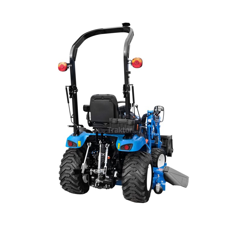 LS Tractor MT1.25 4×4 – 24.7 KM / IND + ładowacz TUR LL1100 + kosiarka LM1160 - obrazek 3