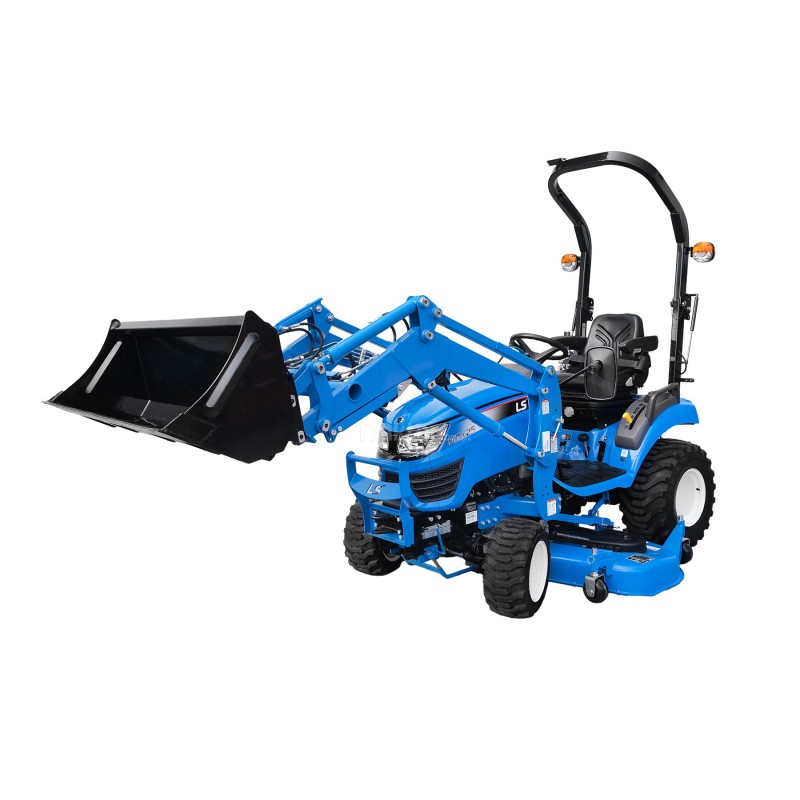 LS Tractor MT1.25 4×4 – 24.7 KM / IND + ładowacz TUR LL1100 + kosiarka LM1160 - obrazek 2