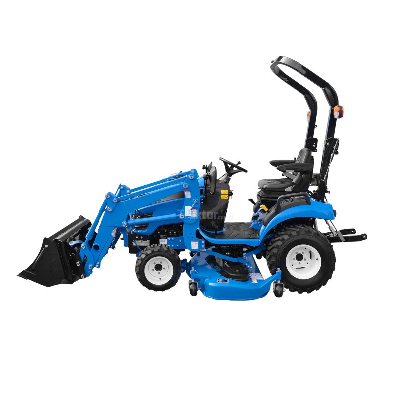LS Tractor MT1.25 4×4 – 24.7 KM / IND + ładowacz TUR LL1100 + kosiarka LM1160 - obrazek 6