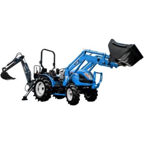 Tractor MT 3,60 MEC 4X4  57 KM +ŁADOWACZ LS LL4104+KOPARKA LW-7