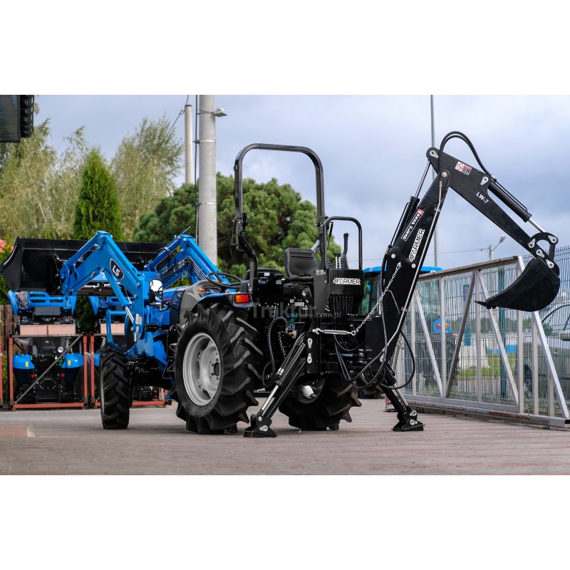 Tractor MT 3,60 MEC 4X4 57 KM +ŁADOWACZ LS LL4104+KOPARKA LW-7 - obrazek 4