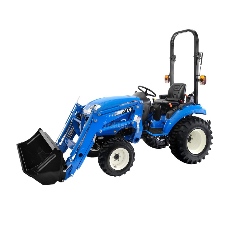 Tractor LS XJ25 hst 4×4 24.4 km/ jnd+ ładowacz czołowy TUR LS LL2101 - obrazek 4
