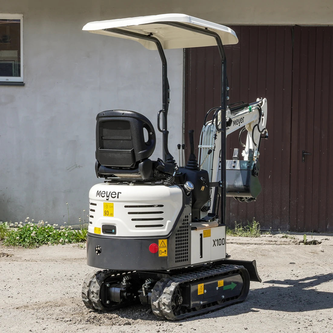 Minikoparka gąsienicowa MEYER X1000 (skrętne ramię, silnik KOOP) - Image 8