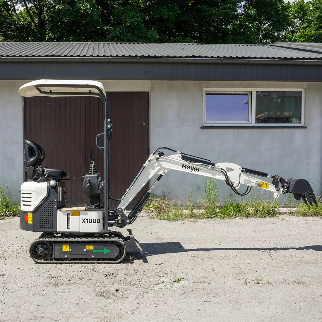 Minikoparka gąsienicowa MEYER X1000 (skrętne ramię, silnik KOOP) - Image 10